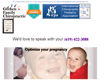 Tablet Screenshot of gerkenfamilychiropractic.com
